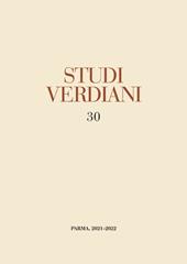 Studi verdiani. Vol. 30