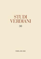 Studi verdiani. Vol. 30