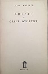 Poesie di greci scrittori