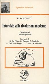 Interviste sulle rivoluzioni moderne