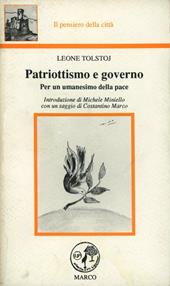 Patriottismo e governo. Per un umanesimo della pace