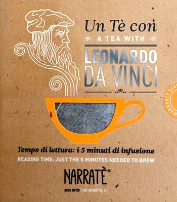 Un tè con Leonardo da Vinci-A tea with Leonardo da Vinci. Ediz. bilingue - Luca Caricato - Libro Narratè 2018, NarraPeople | Libraccio.it