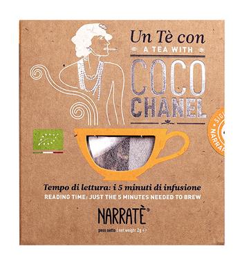 Un tè con Coco Chanel. A tea with Coco Chanel. Con Filtro di tè con blend ispirato a Chanel N.5 - Valeria Arnaldi - Libro Narratè 2021, NarraPeople | Libraccio.it
