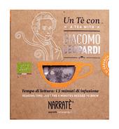 Un tè con Giacomo Leopardi. A tea with Giacomo Leopardi. Con Filtro di tè con blend ispirato a Giacomo Leopardi
