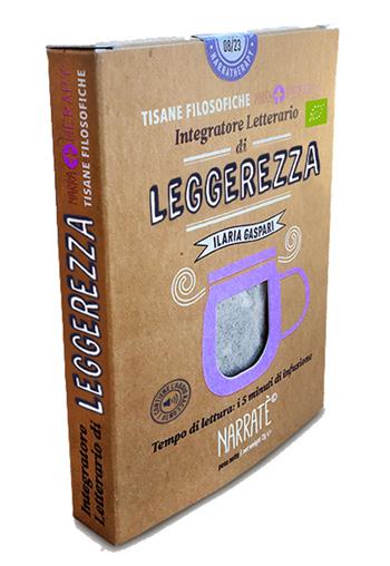 Leggerezza. Integratore letterario di tisane filosofiche Narratherapy. Con filtro artigianale di tisana biologica officinale made in Italy - Ilaria Gaspari, Monica Urru, Elena Molini - Libro Narratè 2022 | Libraccio.it