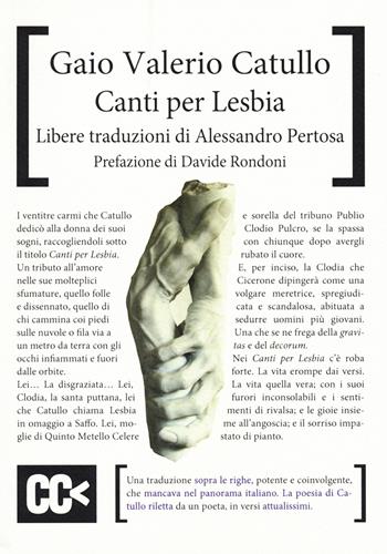 Canti per Lesbia - G. Valerio Catullo - Libro CartaCanta 2020, Scripta manent | Libraccio.it