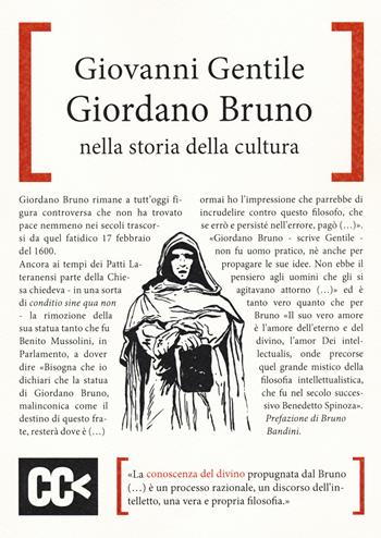 Giordano Bruno nella storia della cultura - Giovanni Gentile - Libro CartaCanta 2021, Discorsi sulla poesia italiana | Libraccio.it