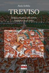 Treviso. Mappa con guida alle osterie, enoteche, locali storici