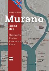 Murano. Island Map. Glassworks, studios, showrooms, shops