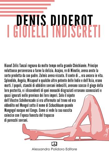 I gioielli indiscreti - Denis Diderot - Libro Alessandro Polidoro Editore 2017 | Libraccio.it