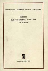Scritti sul commercio librario in Italia