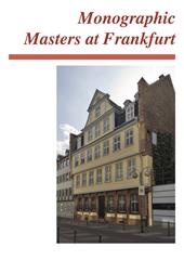 Monographic masters at Frankfurt. Ediz. italiana e inglese