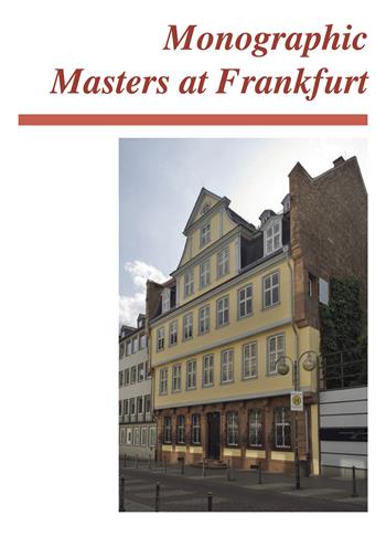 Monographic masters at Frankfurt. Ediz. italiana e inglese  - Libro Studio Byblos 2018 | Libraccio.it