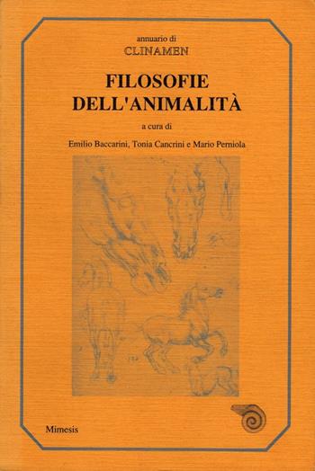 Filosofie dell'animalità  - Libro Mimesis 1993, Mimesis | Libraccio.it