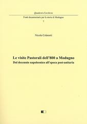Le visite pastorali dell’800 a Modugno. Dal decennio napoleonico all’epoca post-unitaria