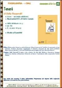 Tenerè - Della Passarelli - Libro Sinnos 2001, Fiabalandia. I narratori | Libraccio.it