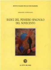 Radici del pensiero spagnolo del Novecento