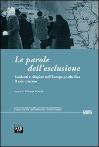 Le parole dell'esclusione. Esodanti e rifugiati nell'Europa postbellica. Il caso istriano - Marco Buttino, Ugo Fabietti, Enrico Miletto - Libro Edizioni SEB27 2005, Laissez-passer | Libraccio.it