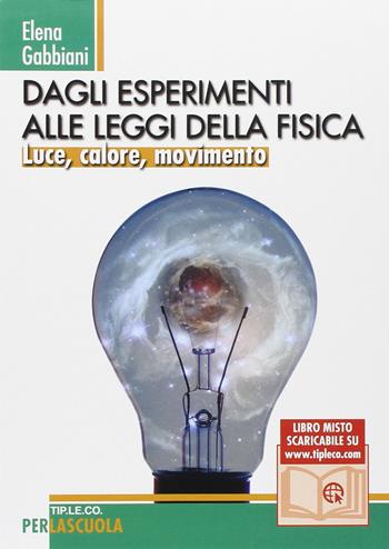 Dagli esperimenti alle leggi della fisica. Luce, calore, movimento - Elena Gabbiani - Libro TIP.LE.CO 2012 | Libraccio.it