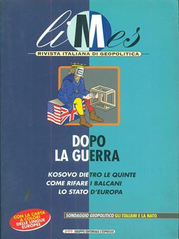 Limes. Rivista italiana di geopolitica (1999). Vol. 2  - Libro Gedi (Gruppo Editoriale) 1999 | Libraccio.it