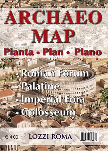 Archaeo Map  - Libro Lozzi Roma 2016 | Libraccio.it