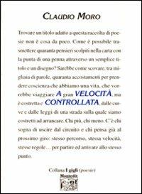 A velocità controllata - Claudio Moro - Libro Montedit 1998, I gigli | Libraccio.it