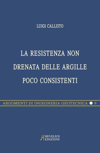 La resistenza non drenata delle argille poco consistenti - Luigi Callisto - Libro Hevelius 2002, Argomenti di ingegneria geotecnica | Libraccio.it
