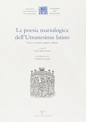 La poesia mariologica dell'Umanesimo latino