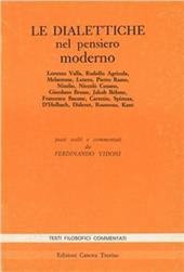 Dialettiche nel pensiero moderno. Dall'umanesimo a Kant. Per i Licei