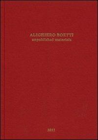 Alighiero Boetti. Unpublished materials. Ediz. illustrata  - Libro A+MBookstore 2011, I111 | Libraccio.it