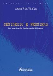 Desiderio e pensiero per una filosofia fondata sulla differenza