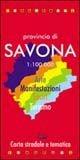 Provincia di Savona 1:100.000. Arte, manifestazioni, sport, turismo. Carta stradale e tematica  - Libro Blu Edizioni 2002, Cartoguida | Libraccio.it