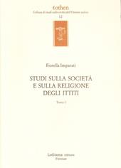 Studi sulla civiltà e sulla religione degli ittiti