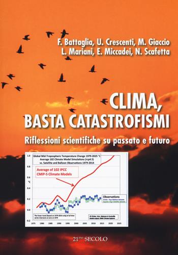 Clima, basta catastrofismi. Riflessioni scientifiche su passato e futuro  - Libro 21/mo Secolo 2019 | Libraccio.it