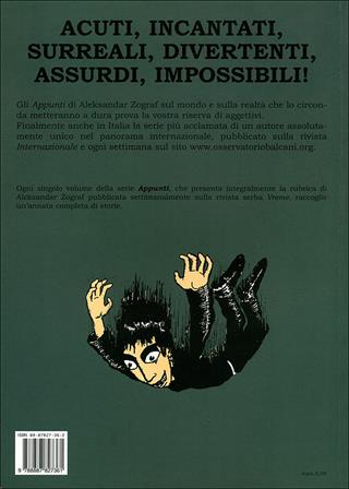 Appunti. Vol. 1 - Aleksandar Zograf - Libro Black Velvet 2005, That's life | Libraccio.it