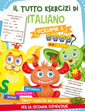 Il tutto esercizi di italiano. Vol. 2  - Libro Gruppo Publimedia 2021 | Libraccio.it
