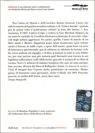 Il caso Artusi. Patologie italiane. Con CD Audio - Massimo Popolizio - Libro Luca Sossella Editore 2012, Plurale immaginario | Libraccio.it