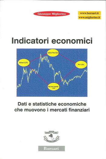 Indicatori economici. Dati e statistiche economiche che muovono i mercati finanziari - Giuseppe Migliorino - Libro Borsari 2005 | Libraccio.it