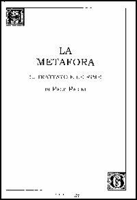 La Metafora. Il trattato e le rime - Pace Pona Pasini - Libro La Finestra Editrice 2005, Archivio barocco | Libraccio.it