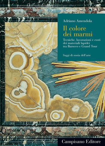 Il colore dei marmi. Tecniche, lavorazioni e costi dei materiali lapidei tra Barocco e Grand Tour. Ediz. illustrata - Adriano Amendola - Libro Campisano Editore 2011, Saggi di storia dell'arte | Libraccio.it