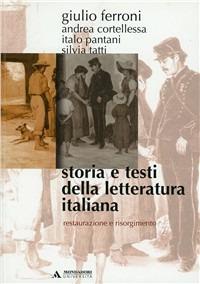 Storia della letteratura italiana Vol. 4. Una letteratura dell'Umanesimo.  Il mondo umanistico e signorile 1380-1494. Ferroni Giulio. Mondadori, 2006.  - Equilibri Libreria Torino