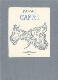 Capri - Gennaro Favai - Libro Grimaldi & C. 2001 | Libraccio.it