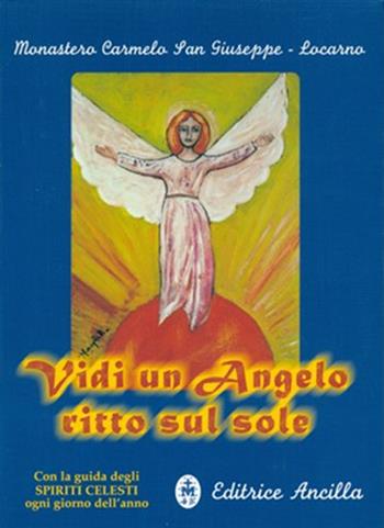 Vidi un angelo ritto sul sole. Con la guida degli spiriti celesti ogni giorno dell'anno - Monastero Carmelo S. Giuseppe - Libro Editrice Ancilla 2009, Pregare oggi | Libraccio.it