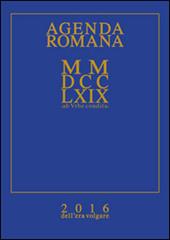 Agenda romana MMDCCLXIX