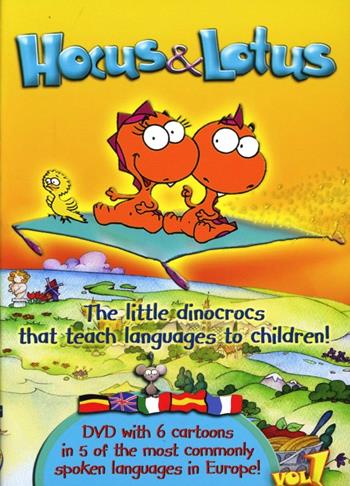 Hocus & Lotus. Cartoon in 5 lingue. Livello 1. Ediz. multilingue. DVD. Vol. 1 - Traute Taeschner, Francesca Giombini, Enrico Paolantonio - Libro DITI 2006 | Libraccio.it