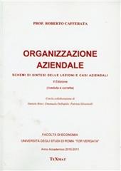 Organizzazione aziendale. Schemi di sintesi delle lezioni