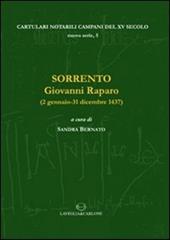 Sorrento. Giovanni Raparo (2 gennaio-31 dicembre 1437)