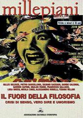 Il fuori della filosofia. Crisi di senso, vero dire e umorismo