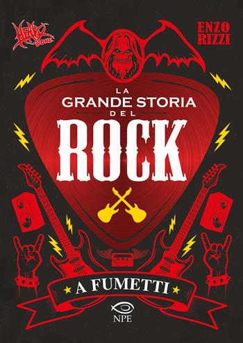 Heavy Bone. La grande storia del rock a fumetti - Enzo Rizzi - Libro Edizioni NPE 2015, Music & comics | Libraccio.it
