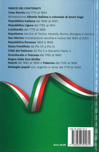 Montenegro 2024. Manuale del collezionista di monete italiane  - Libro Montenegro 2020 | Libraccio.it